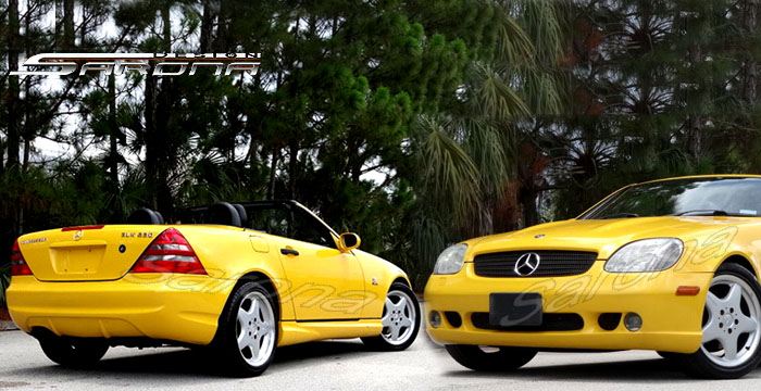 Custom 97-01 SLK Kit # 92-18  Coupe Body Kit (1998 - 2004) - $1290.00 (Manufacturer Sarona, Part #MB-016-KT)